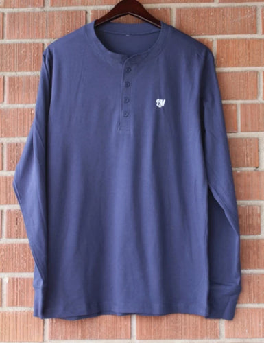 Henley Long Sleeve Live Moore Tee