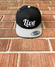 Grey Snapback Live Moore Hat