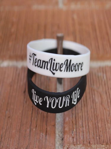 #TeamLiveMoore Wristbands